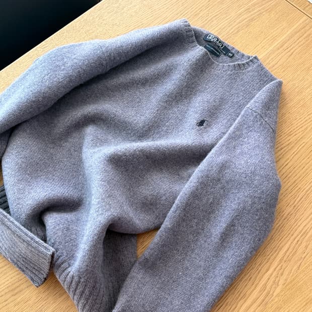  ▫️Polo Lambs Wool Knit