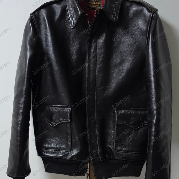 26년 토이즈맥코이 한정판 블랙 a-2 레드라이닝