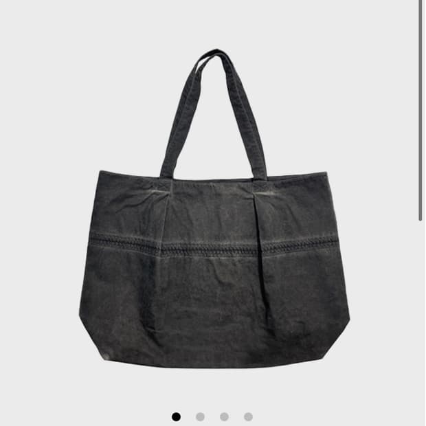 Bordr Garment Dyed Merrow Bag (Charcoal)