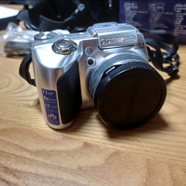 올림푸스 sp 510 uz 디지털 카메라 풀박 작례있음