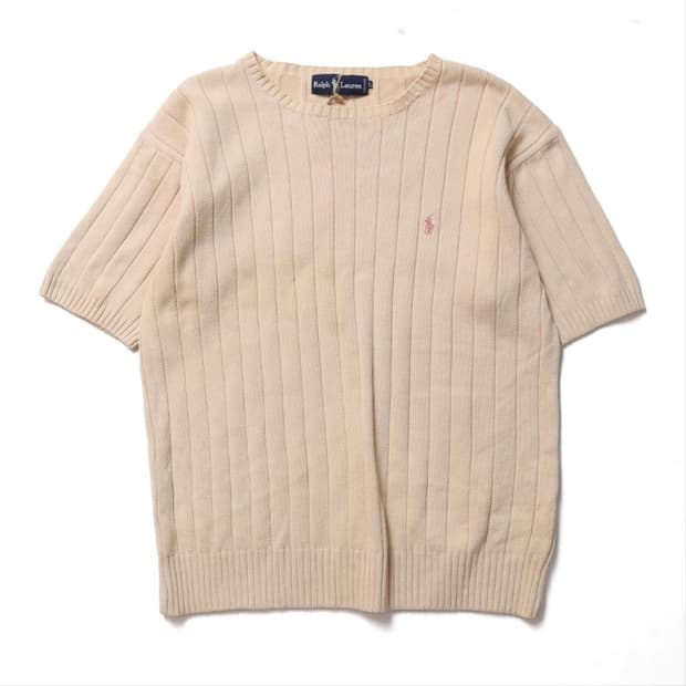 랄프로렌 Ralph Lauren Half Sleeve Knit 
