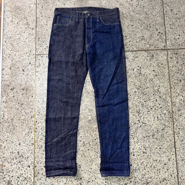 [38] Sugar Cane Aloha Denim 셀비지 투톤 팬츠