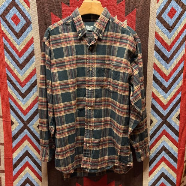 Lacoste check shirt / 라코스테 클래식 체크 셔츠 