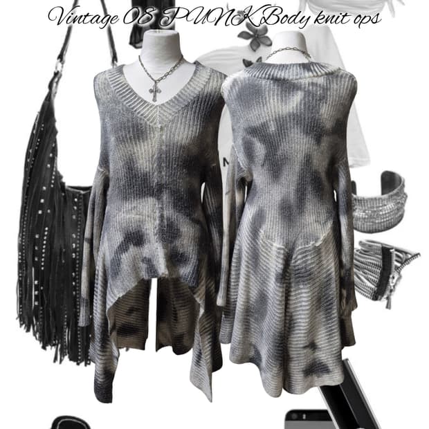 Vintage 08 PUNK Body knit ops