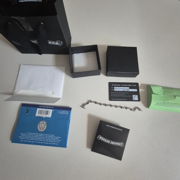 크롬하츠 타이니팔찌 12링크