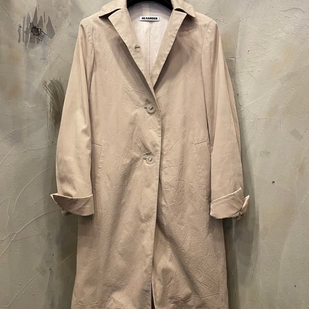 질샌더 간절기 트렌치 코트 34