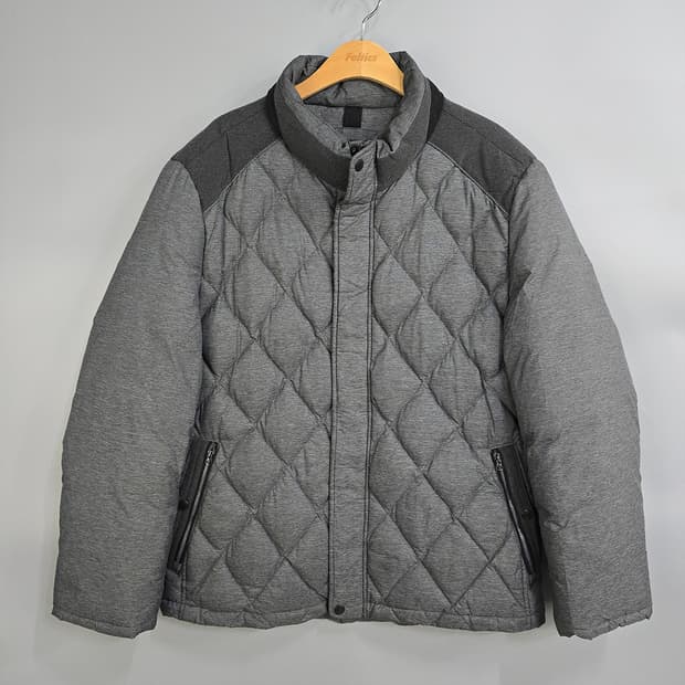 올젠(OLZEN) 퀼팅 구스다운 자켓 115