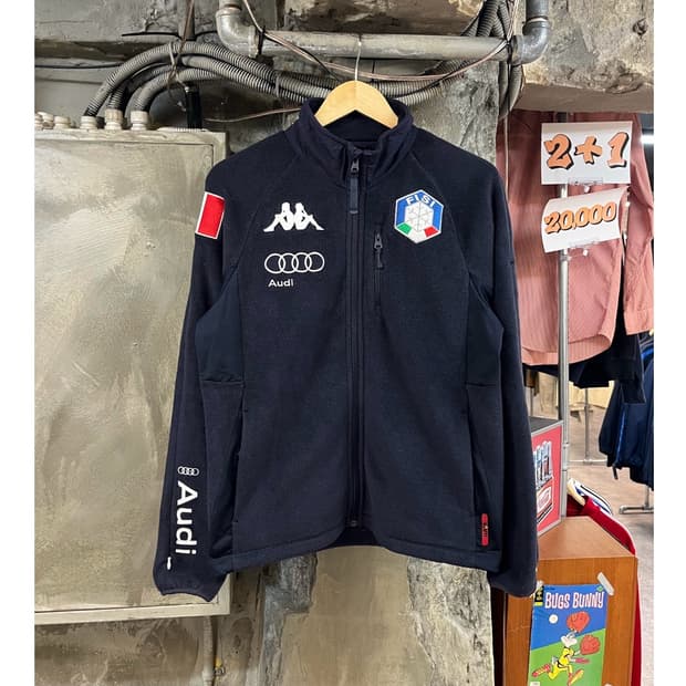 카파 이탈리아 아우디 플리스 자켓 네이비 M #csz3266 