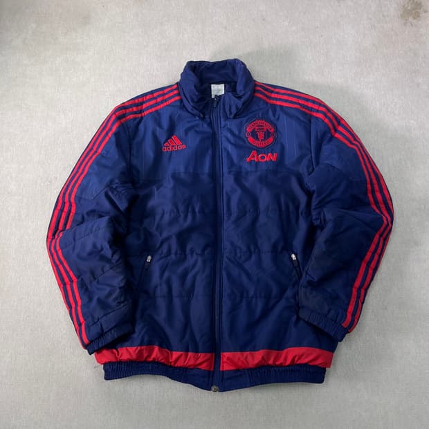 100 아디다스 맨유 푸퍼 패딩