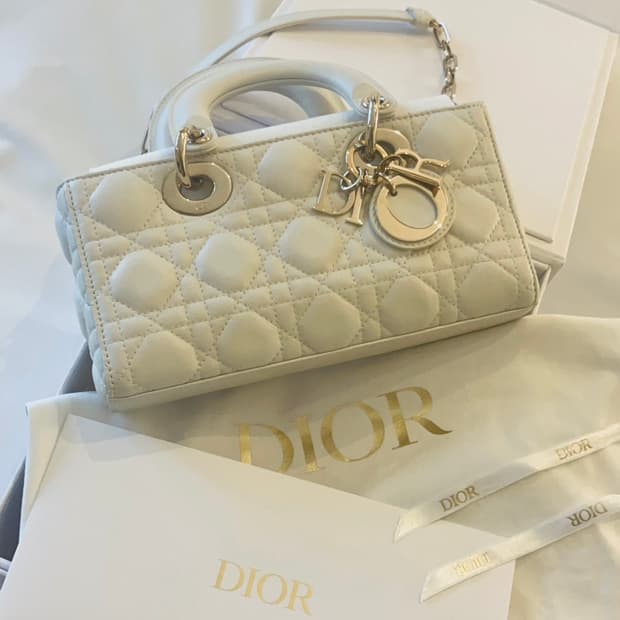 디올 레이디 디조이 스몰 라떼