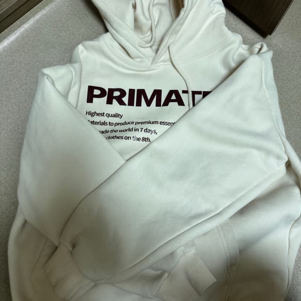 PRIMATE 후드티 판매합니당