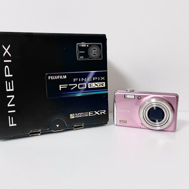 후지필름 파인픽스 f70exr 핑크 fujifilm finepix f70