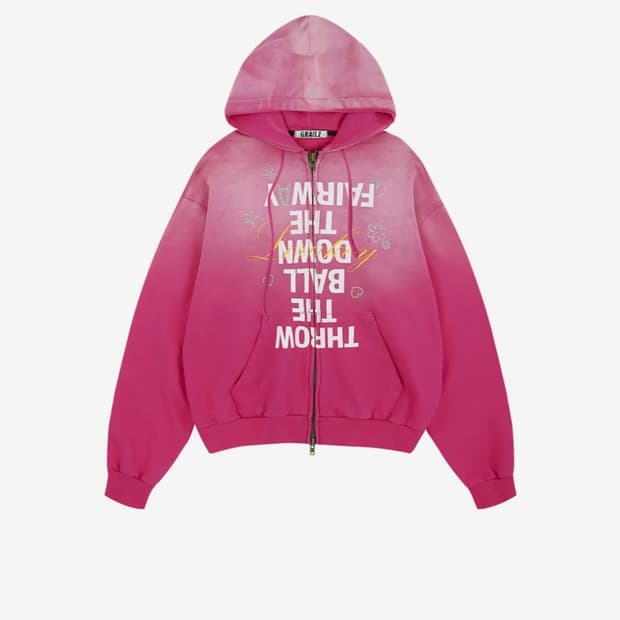 그레일즈 핑크 후드집업 2사이즈 급처