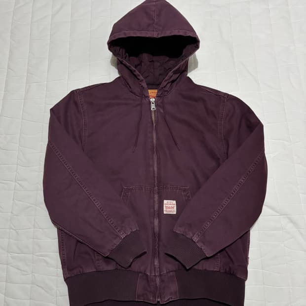 리바이스 포트레로 워크후드 자켓 버건디(칼하트,디키즈)