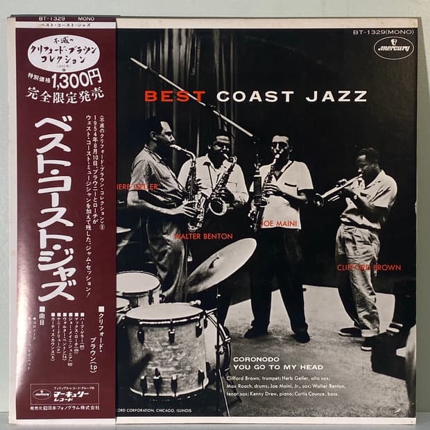 (수입중고LP-재즈) Best Coast Jazz