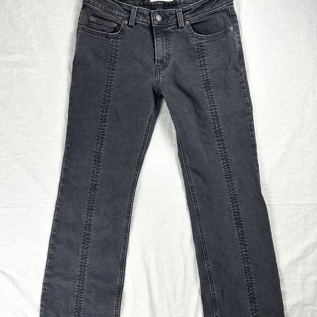 리바이스 슈퍼로우 부츠컷 데님 진