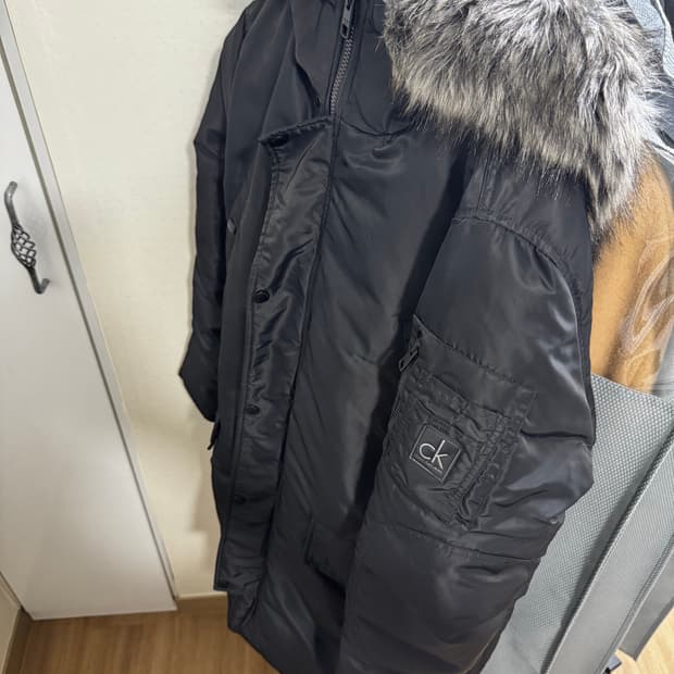 켈빈클라인 덕다운 밀리터리 파카M