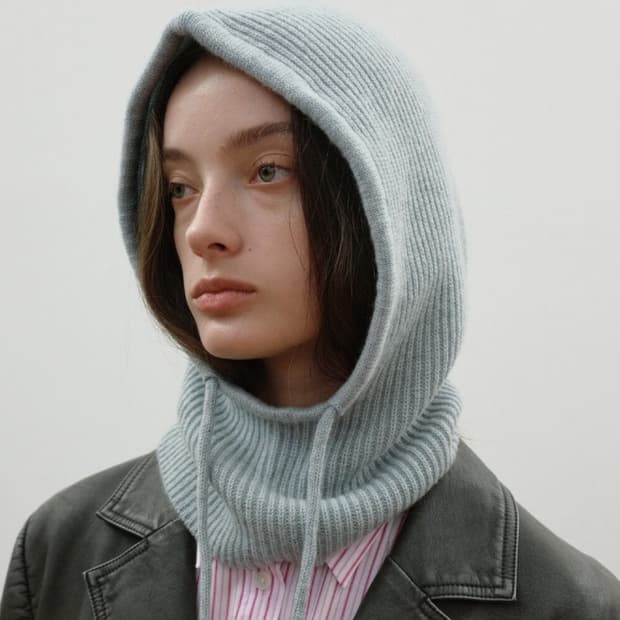 엠디지티 캐시미어 바라클라바 민트