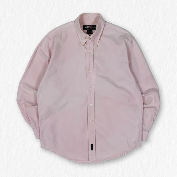 후아유 핑크 셔츠