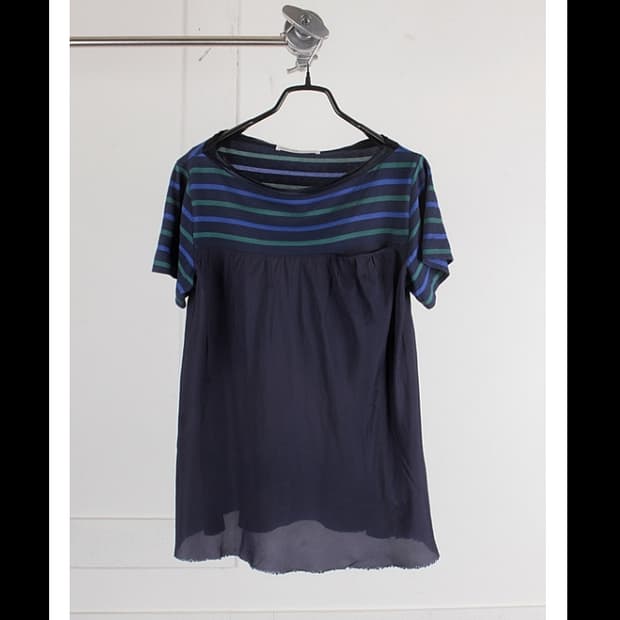 14년 사카이 럭 스트라이프 믹스 탑