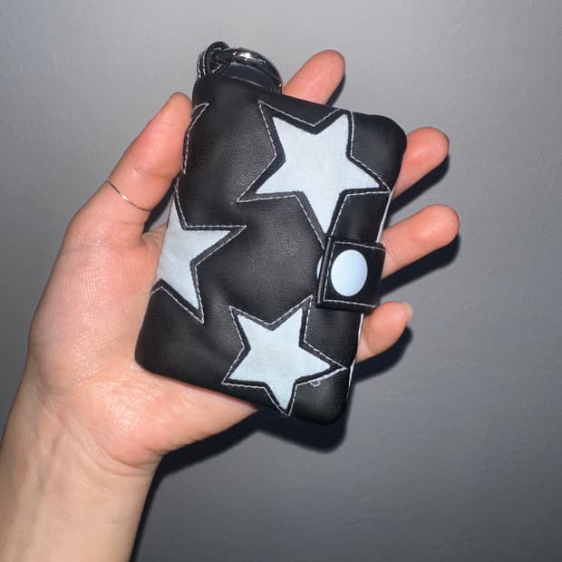 퍼피북클럽 카드지갑 스카이블루