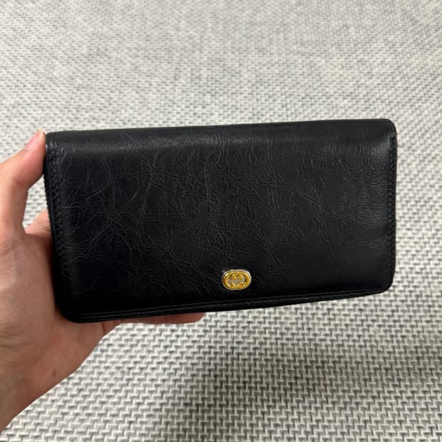 구찌 GG 인터로킹 모르페우스 장지갑