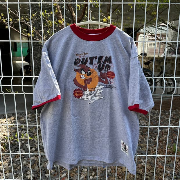 03 looney tunes taz ringer t shirt