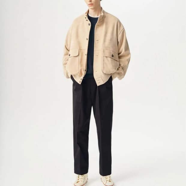 Herill 헤릴 램스웨이드 블루종 [2]