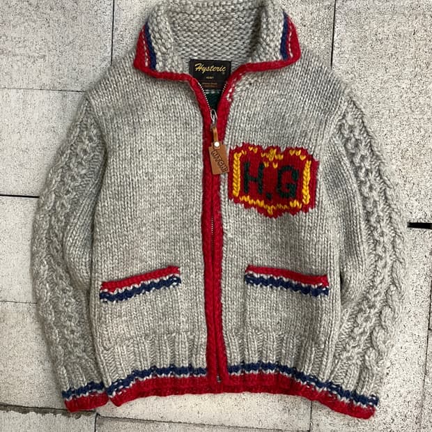 90s 히스테릭 글래머 헤비 울 코위찬