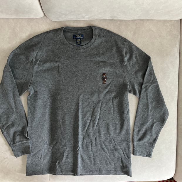 폴로 와플 니트