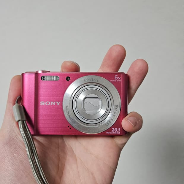 (아이브 레이 디카) 소니 사이버샷 DSC-W810