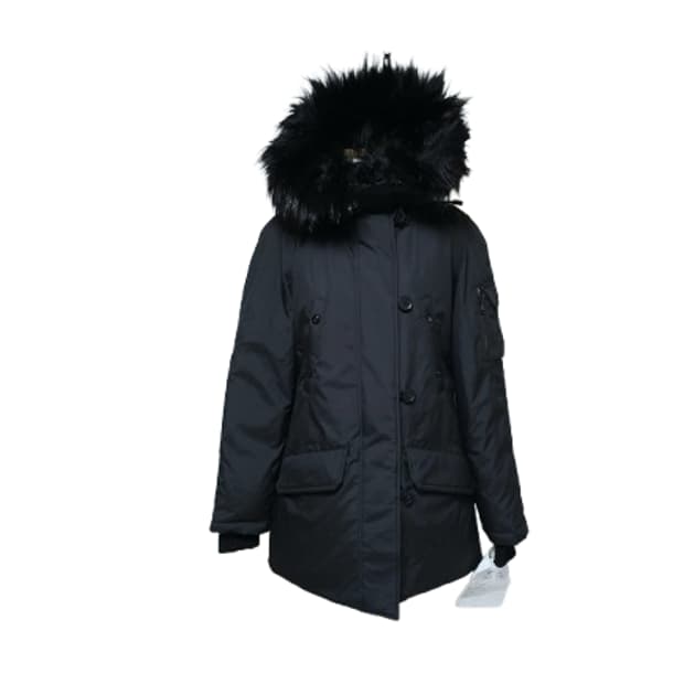 S13 여성패딩 파카 S 새상품 블랙