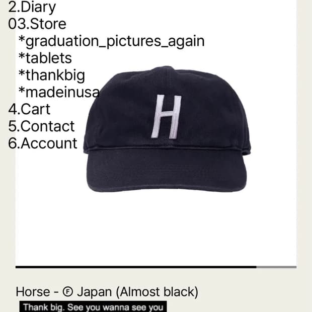 tefstores 테프스토어즈 Horse M사이즈 판매