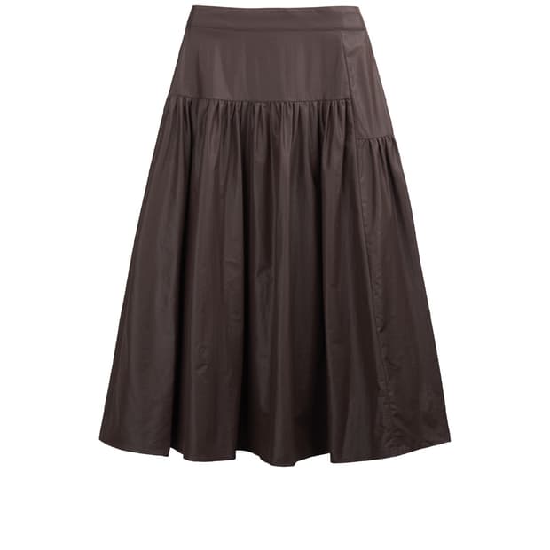 코스모스 코티드 셔링 스커트