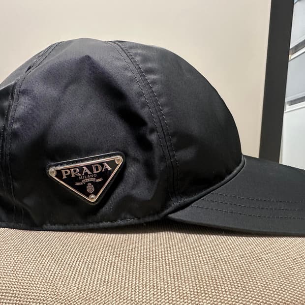 프라다 리나일론 볼캡 L