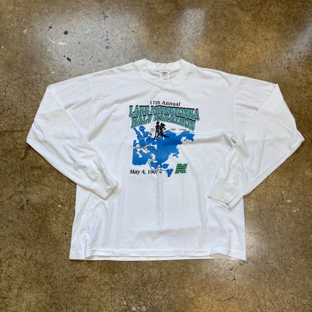 90s 97년 USA 미네통카 마라톤 기념 롱슬리브