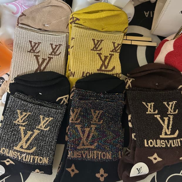 루이비통 LV 로고 양말세트