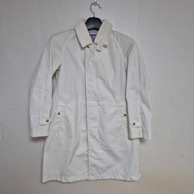 노스페이스 퍼플라벨 65/35 화이트 코튼코트 