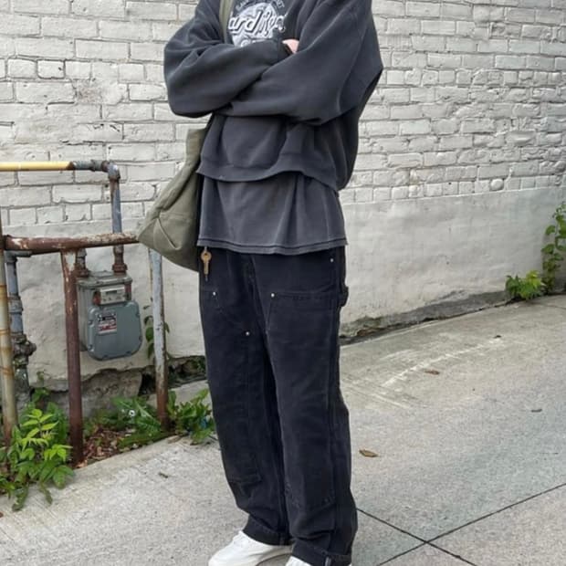 29x32 칼하트 더블니 블랙