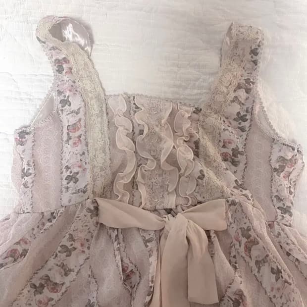 엑시즈팜 빈티지 고전 원피스