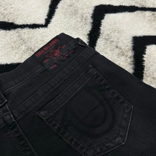 [26]트루릴리전 스판 부츠컷/흑청