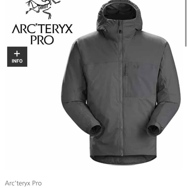 아크테릭스 리프 아톰LT 후디 젠 2.1