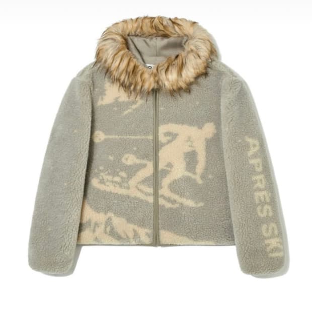 OPEN YY 오픈와이와이 스키 플리스 후드 자켓 민트 사이즈 1