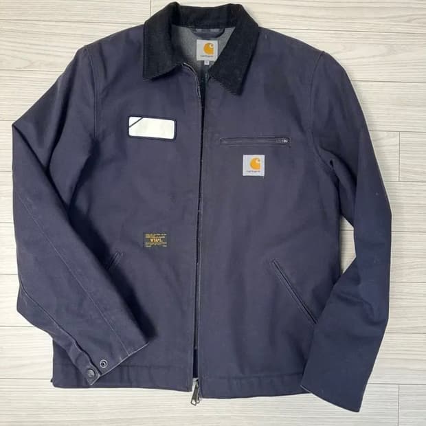 칼하트 WIP 디트로이트 자켓 WTAPS 네이비 M사이즈