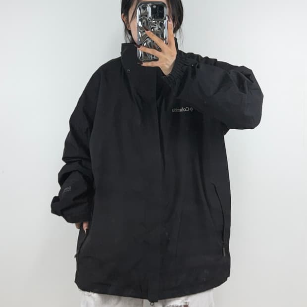컬럼비아 고어텍스 후드 바람막이 자켓 E218