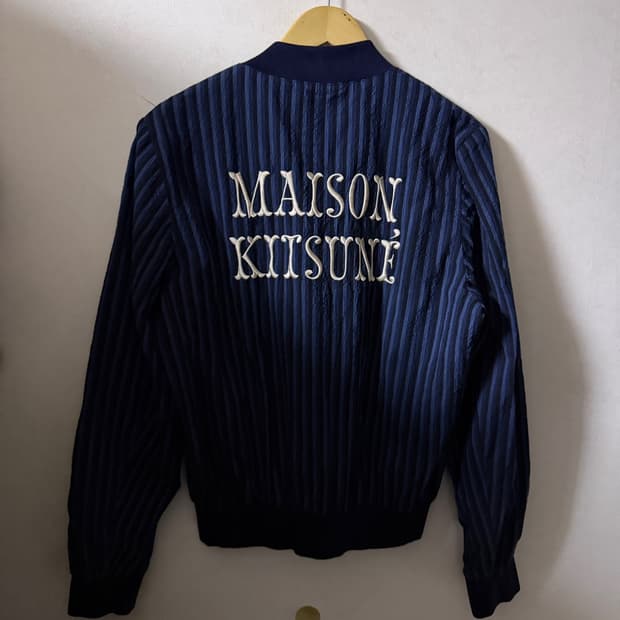 메종키츠네 시어서커 스트라이프 자켓 XL (남성 105까지)