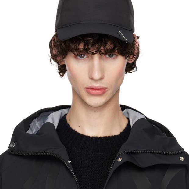 엘리엇 에밀 시그니처 H 로고 나일론 볼캡 고프코어 블랙