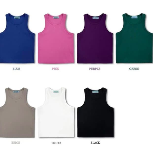 페일제이드 페제 홀터넥 나시 탱크탑 블랙