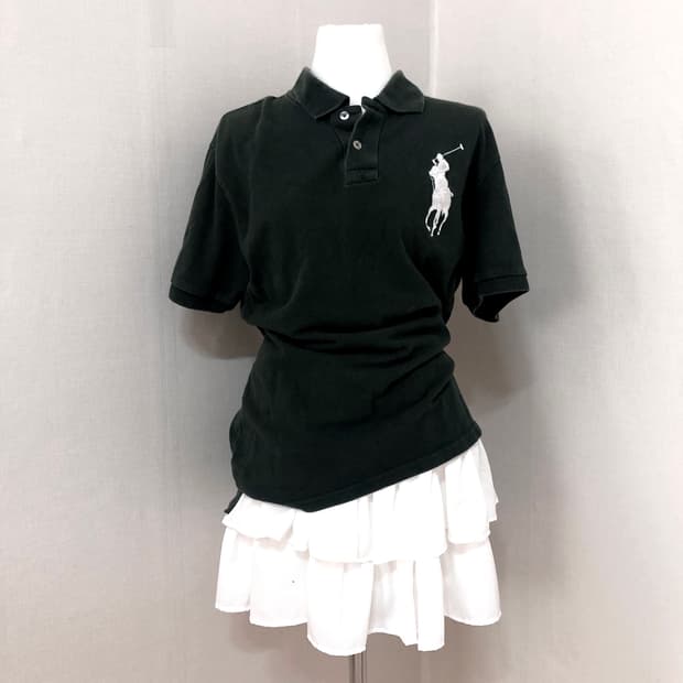 폴로 딥그린 빅포니 카라티 XL