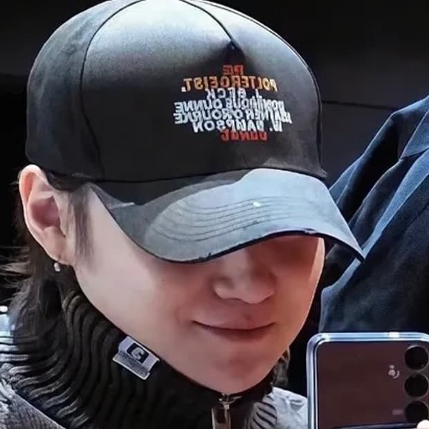 BTS슈가) 팔리 할리우드 폴터가이스트 볼캡